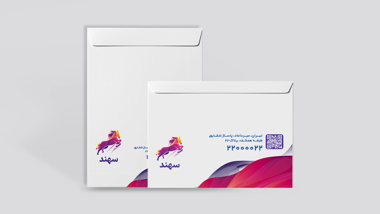 چاپ پاکت A3 کتان 120 گرم